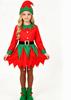 2026 Weihnachten Eltern-Kind-Kostüm Kinder Cosplay Grünes Elfen Rollenspiel-Set für Kindergarten Feiertags-Familien-Partnerlook