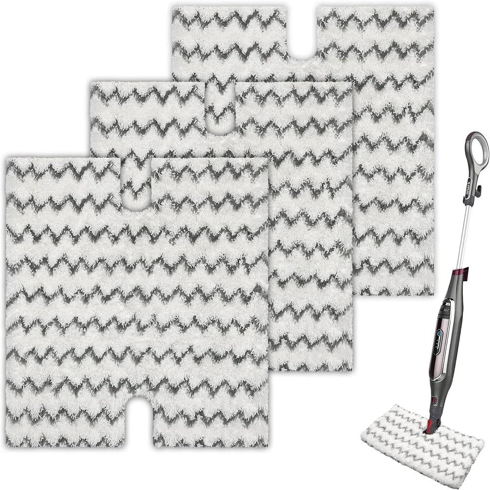 Steam Mop Pads Replacement for Shark Lift-Away Pro & Genius Pocket Steam Mop Series S3973 S3973D Washable Reusable Mop Pads