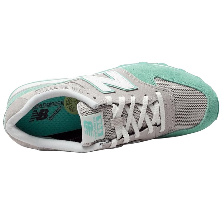 New Balance 996 Comfortable Versatile Running Shoes Women Sneaker Gray Green WR996KM2