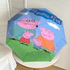 1PC Peppa Pig Umbrella-8-Rib Reinforced, Automatic Open, Lightweight & Durable, Cute Fashion Accessory for Outdoor-F2629