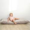 Housse d'oreiller pour oreillers longs en coton Beige - TOTSY BABY - Side Sleeper Velours 40 x 145 cm