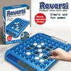 Dual-Side Flip Board Strategy Tabletop Game Logical Thinking Brain Teaser Educational Toy For 2 Players Parent-Child Interactive