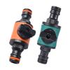 Quick Connect Coupling Shut Off Valve ABS Flow Control Connector For Garden Hose Irrigation System Water Pipe