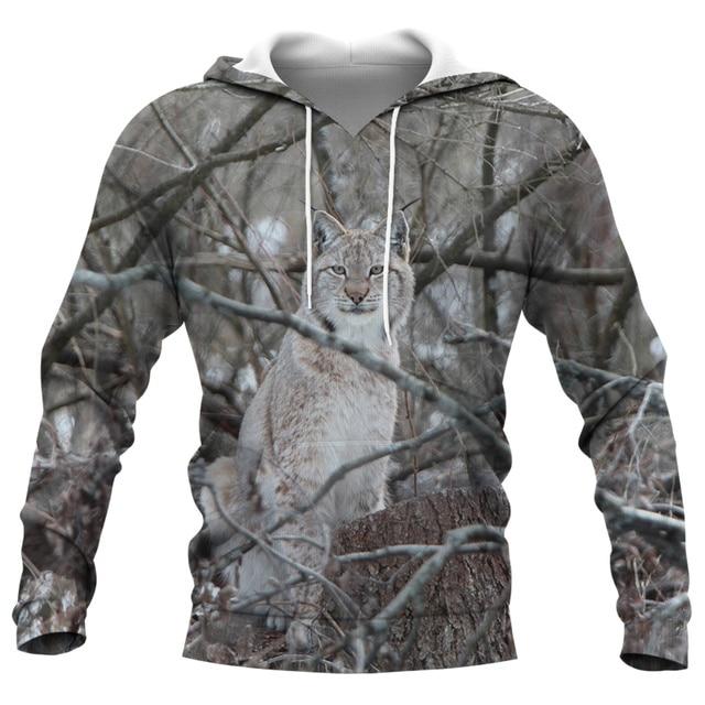 Pánska mikina s kapucňou Boar Hunter Lov zvierat Camo Tattoo Pulover Harajuku Ležérne mikiny ELK Hunte Oversized oblečenie s 3D potlačou