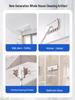 Versatile Large Towel & Mop Cloth Clip with Extended Handle - Dual Use