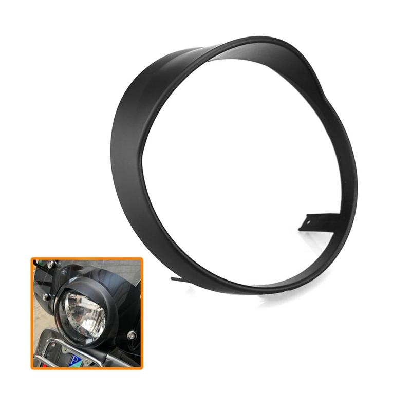 For Vespa GTS300 2019-2023 Motorcycle Headlight Trim Ring Frame Fairing Headlamp Cover
