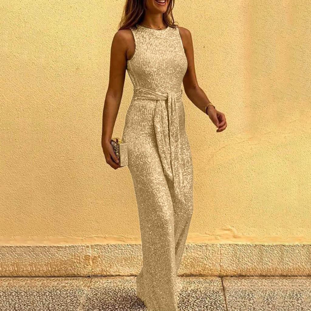 sequins jumpsuit womens