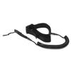 Surfbräde Leash TPU Spiralformad Bekväm Högelastisk Surfing Säkerhet Draglina(Svart )