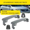 2X Exterior Door Handle Front Fit For Toyota Camry 12-17 Front Left Right Gray B