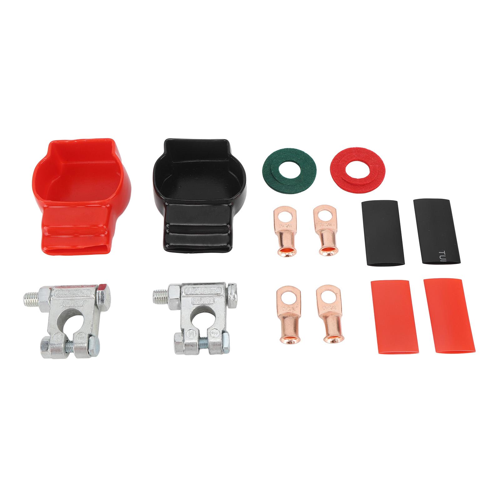 

Комплект крышек клемм аккумулятора DC 6V до 12V Простой в использовании Универсальная посадка для автомобиля, автодома, лодки, транспортного средства