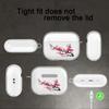 Husa de protecție pentru căști cu model de floare de prun pentru AirPods Pro2/Pro3/Pro Husa anti-cădere pentru căști pentru AirPods 4/3/1/2 Anti-șoc