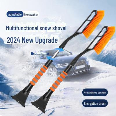 Multi-Function Telescopic Car Snow Shovel & De-Icing Tool
