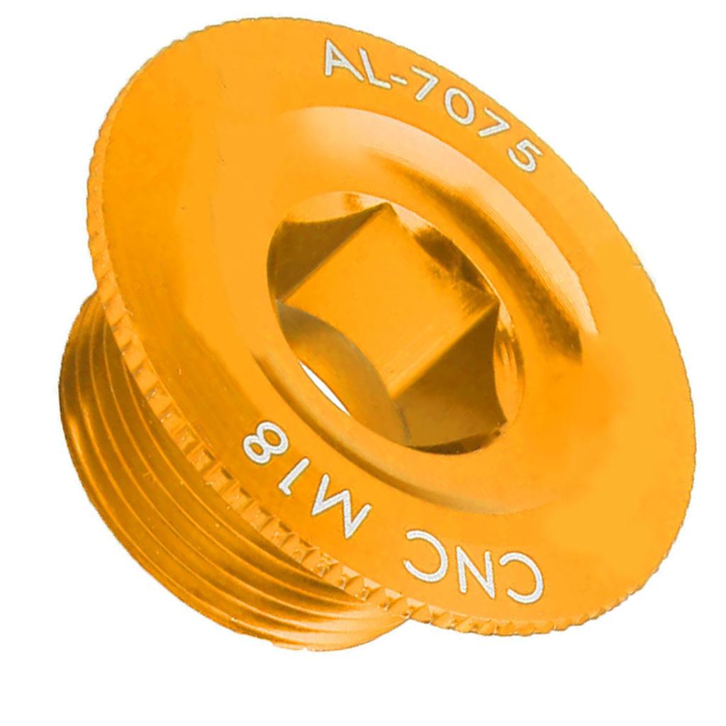 2pcs Crank Cover Screw Dustproof Waterproof Aluminum Alloy Parts for Prowheel Hollow Integrated Crankset