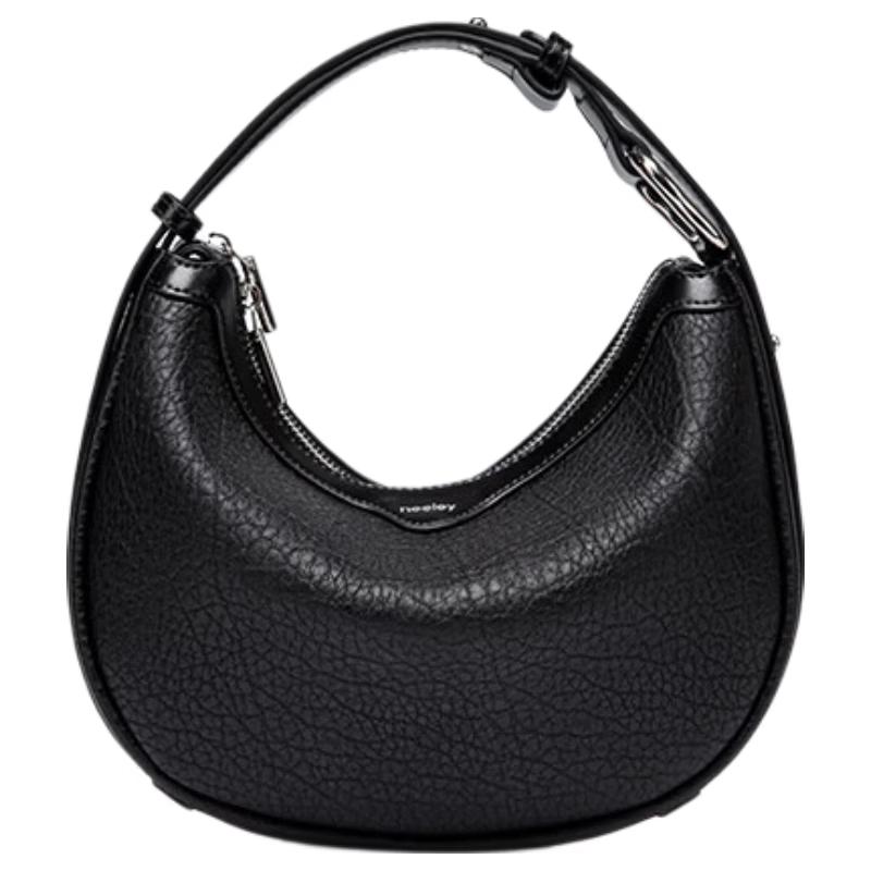 NEELEY Soft Cowhide Crescent Crossbody Bag Medium