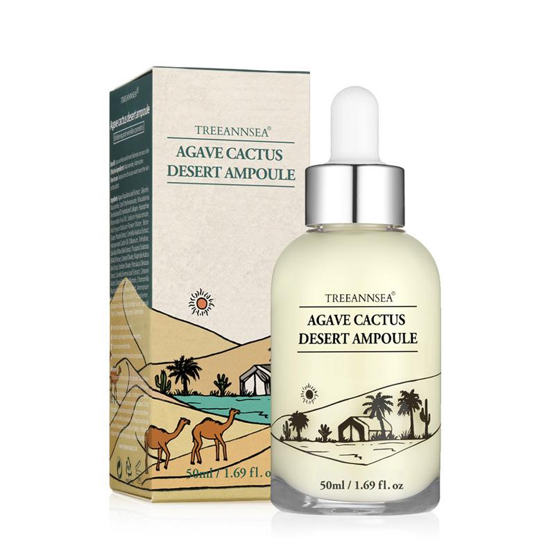 [treeannsea] Cactus Ampoule Wrinkle Whitening Serum Agave Cactus Desert Ampoule 50ml 50ml of light lemon