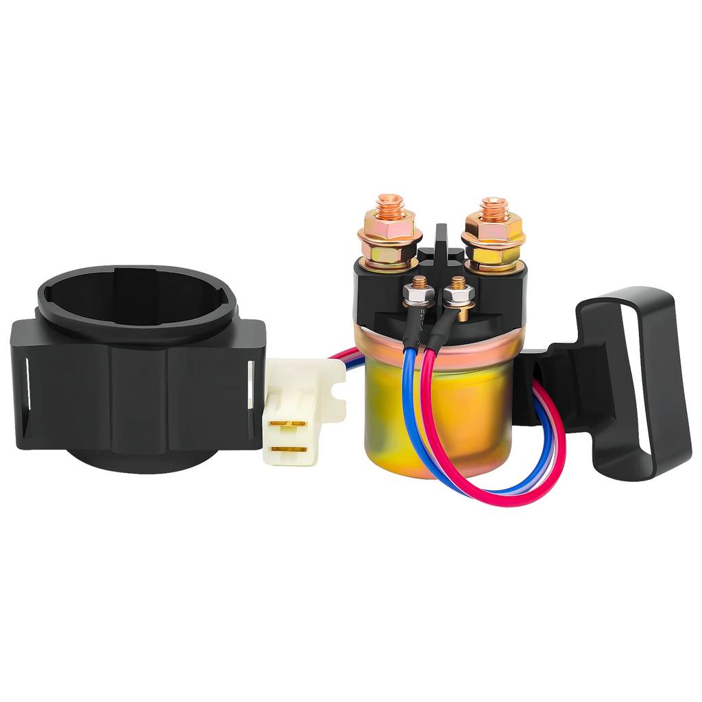 AHL Motorcycle Starter Relay Solenoid Compatible Yamaha SR185 SRX250 and Timberwolf 2WD YFB250 3AY-81940-00-00, 3SX-81940-00-00, 4KD-81940-00-00.