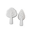 DIY Tree Candle Silicone Mold Gypsum Aromatherapy Leaf Candle Holder Desktop Display Resin Epoxy Mold Home Decoration Storage