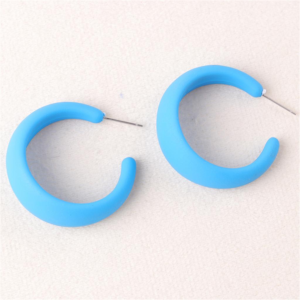 Exquisite Fashion Classic Acrylic Ring Declaration Minimalist Earrings Women's Luxury Design Decoration Wedding Party Jewelry