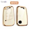 Tpu Car Remote Key Case Cover Shell Fob For Vw Volkswagen Passat B8 Tiguan Magotan Golf For Skoda Kodiaq Superb A7 Accessories