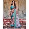 Pure Silk Digital Printed Saree, Exuding Regal Charm With Its Rich Pallu And Intricate