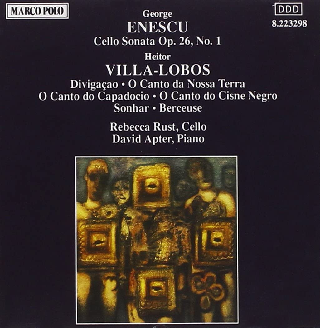 

CD RUST; APTER - Enescu:Cello Sonata 8223298 Germany Music Others Used