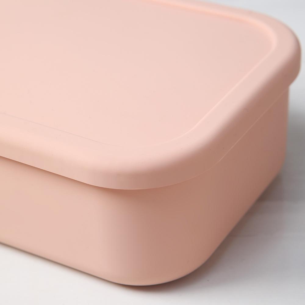 Silicone Bento Boxes Lunch Container,  Leak-Proof Lunch Container, BPA-Free, Dishwasher Safe