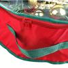 Heavy-Duty Christmas Wreath Storage Bag - Tear-Resistant, Transparent Slot & Sturdy Handles. Perfect Holiday Decor Organizer!