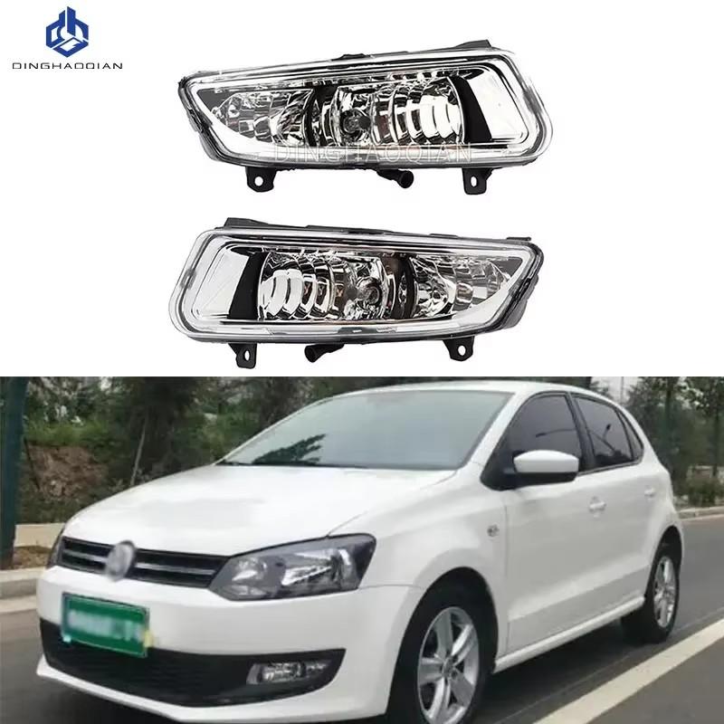 Car Front Bumper Fog Light Fog Lamp For Volkswagen VW Polo 6R Hatchback 2009 2010 2011 2012 2013 2014 Car-Styling