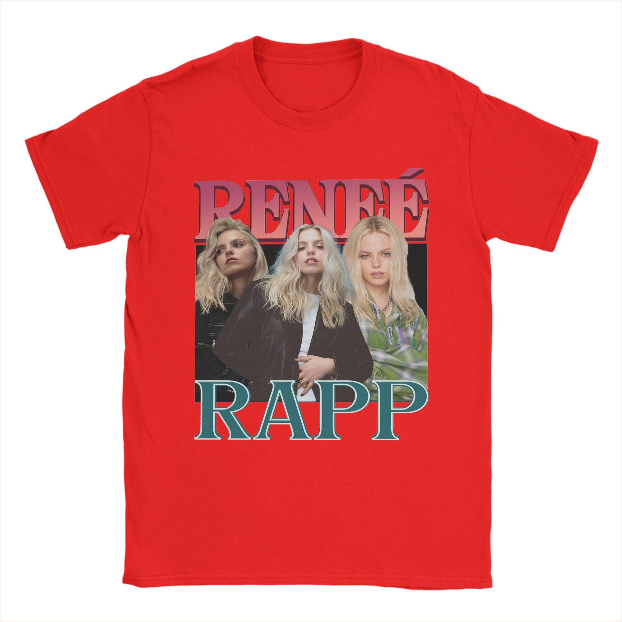 Renee Rapp Unisex T Shirt  Vintage Tees Short Sleeve Round Collar TShirt Pure Cotton New Arrival Clothes S