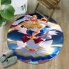 1pc Sailor Moon  Carpet, Round Rug, Comfortable, Suitable for Entryways, Living Rooms, Office, And Bedrooms, Christmas Decoration