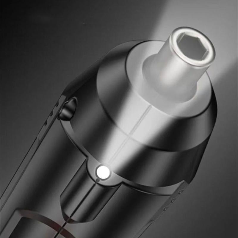 Multifunctional Electric Screwdriver Set, Portable Cordless Power Tool with LED Light for Home