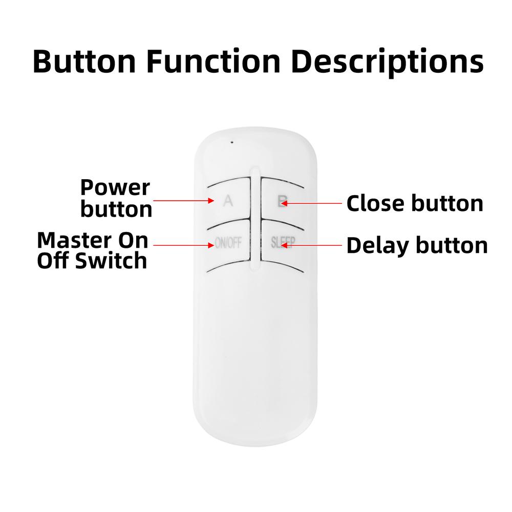 220V 1/2/3 Channel Wireless Remote Control Switch Digital Remote Control Switch for Lamp Light Controller Supplies