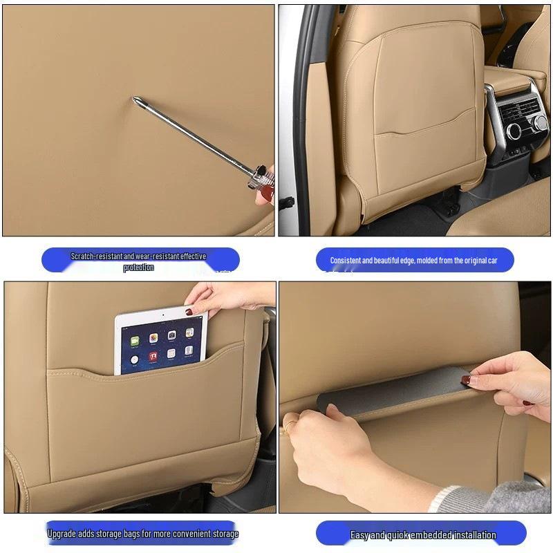 Kui Xi Anti-Kick Mat for 23-25 Range Rover Sport Executive Seat Back - Full Rear Seat Protection