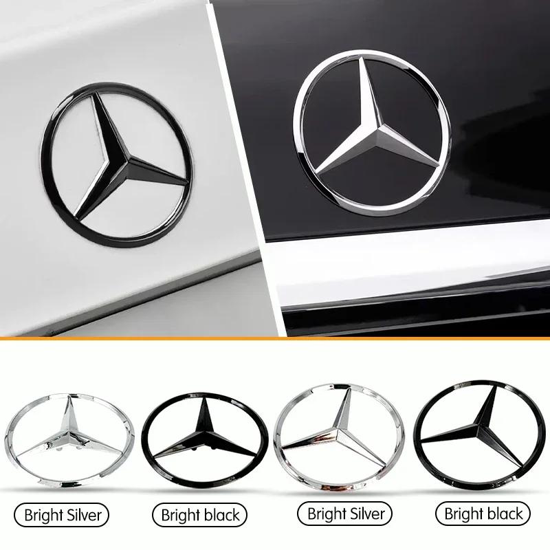 DIQ4 New For Mercedes Benz Replacement ABS Car Rear Trunk Decal Trunk Emblem Stickers Accessories For Mercedes Benz C-Class W205 15-2