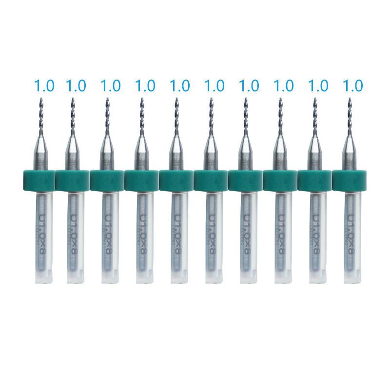 10Pcs/set 0.1mm To 1.2mm PCB Mini Drill Bit Tungsten Steel Carbide CNC Drilling Bit For Print Circuit Board Drill Bits Machine