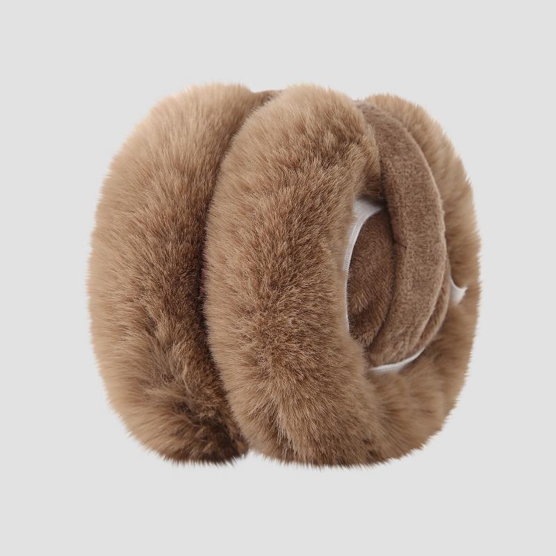 Solid Soft Plush Ear Keep Warmer Winter Earmuffs For Women Men Fashion Outdoor Earflap Protection Ear-Muffs Ear Cover