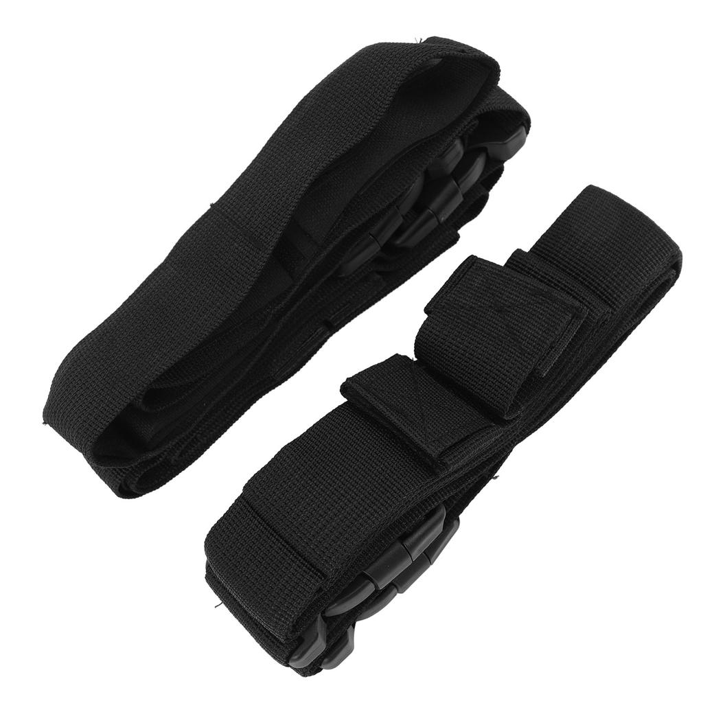 2Pcs 7 Rods Car Fishing Rod Rack Length Adjustable Vehicle Fishing Rod Holder Strap Fishing Rod Hold