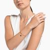 Swarovski Ginger Round Logo Two-In-One Twisted Chain Bracelet Women bracelet Rose-Gold 5389046