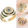 Pleated Devil's Eye Devil's Eye Ring Vintage Opening Finger Ring Valentine's Day Gift