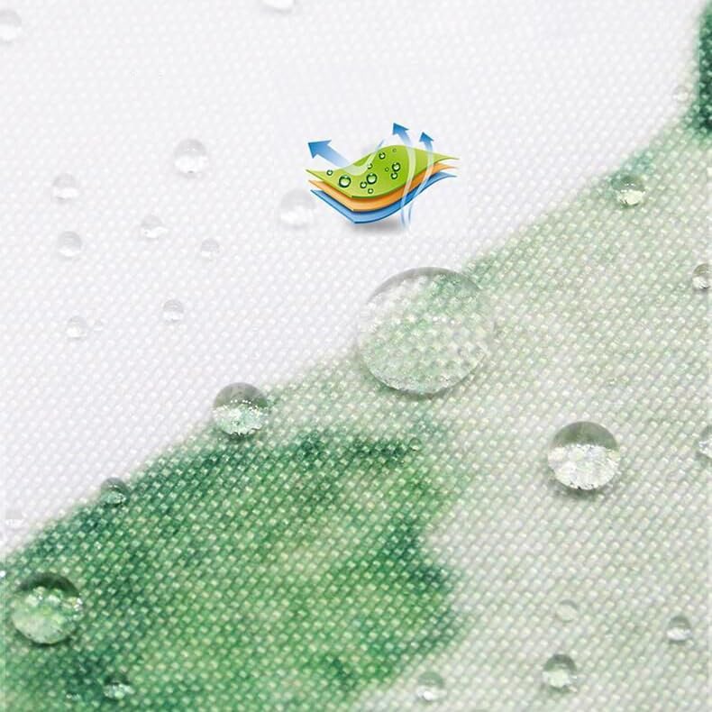 Dark Clouds in The Sky Natural Disasters Grassland Desert Tornado Background Shower Curtain Sets for Bathroom Fabric Machine Was