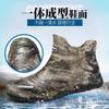 Camouflage Rain Shoes Men's Fishing Waterproof Shoes Large Size 48 Non-slip and Wear-resistant Construction Site Labor Insurance Short Rain Boots Kitc