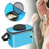 Fishing Bucket Fish Carrier Foldable Multifunctional Large Capacity Live Container with Strap