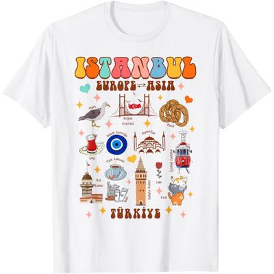 Istanbul Cestovanie Cestovanie Letná dovolenka Istanbul Turecko Tričko