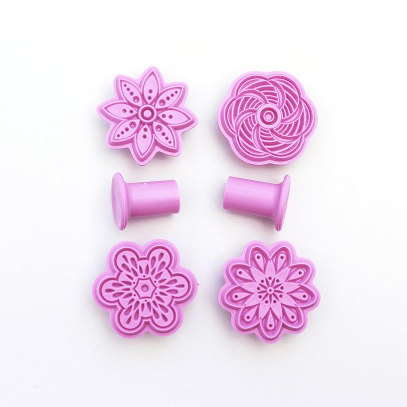 Christmas Reindeer Heart Snowflake Fish & Flower Press Mold Fondant Cake Cookie Cutters