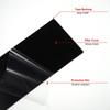 8pcs/set Door Window Trim Pillar Posts Pillar Cover Stickers for Lincoln MKX Fit Ford Edge 2007-2014