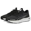 Puma Velocity Nitro 2 Lightweight Rebound Fabric Slip Resistant Durable Breathable Low Top Casual Running Shoes Unisex sneaker Black White 376918-01