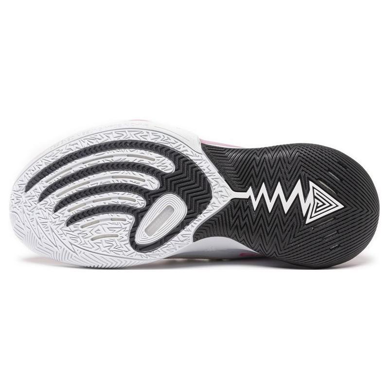 Li Ning Power 9 Premium Textile, Synthetic Leather, TPU Abrasion Resistant Breathable Mid Top Basketball Shoes Men's ABAS073-7