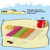 20Pcs Disposable Self Sealing  Snack Bags Leak Resistant Drink Pouches for Kids Birthday Party Treat Serving
