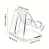 A multifunctional desktop phone holder, transparent phone holder, portable phone holder, TV-watching gadget