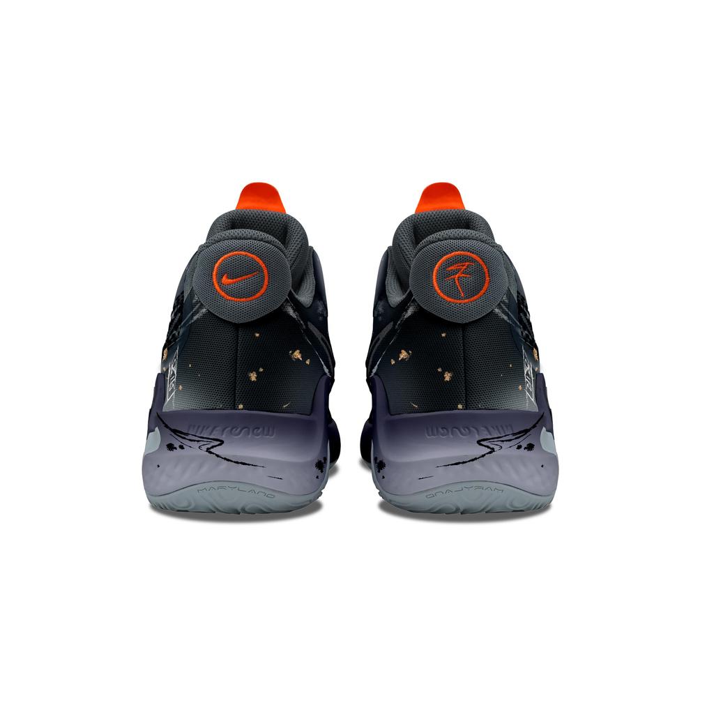 Nike KD Trey 5 IX Decisive In The Realm Of Wind And Clouds Gradient Abrasion Resistant Mid top Basketball Shoes Unisex CW3402-011(Team529-)